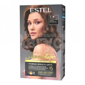 Крем-гель краска для волос Estel Color Signature тон 7/7, Тирамису