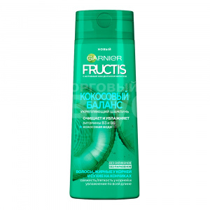 Шампунь Fructis кокосовый баланс, женский, 400 мл