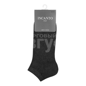 Носки мужские Incanto BU731011, аntracite melange, размер 42-43