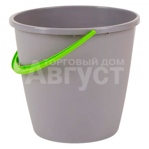 Ведро York 071030 без крышки, круглое, пластиковое, 10 л