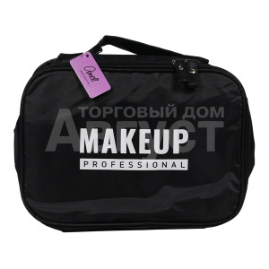 Косметичка Ameli WBG23602-1 326760С объёмная с ремнём и отделением для кистей