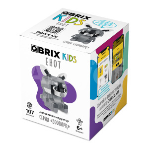 Конструктор QBRIX 30046 Енот 107 деталей