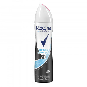 Дезодорант-антиперспирант женский Rexona Невидимая защита Прозрачный Кристалл, спрей, 150 мл