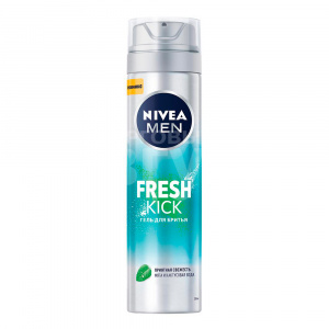Гель для бритья Nivea Fresh kick, 200 мл