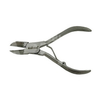 Кусачки маникюрные Кайзер 403017 одинарная пружина, лезвие 17 мм, 60 мм, цвет серебро