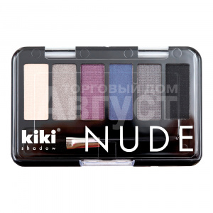 Тени для век Kiki Nude палетка 6 оттенков, тон 906