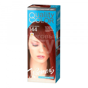 Гель-краска для волос Estel Цветель Vital Quality Color тон 144, красное дерево