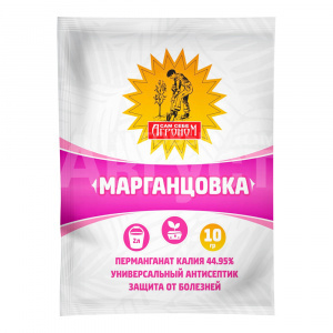 Средство Перманганат калия марганцовка, пакет, 10 г