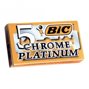 Лезвия сменные для бритья Bic Chrome Platinum, 5 шт
