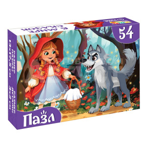 Пазл Puzzle Time 10733547 Красная шапочка, 54 элемента