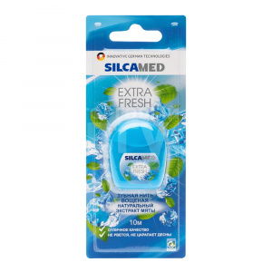 Зубная нить Silca Med Extra Fresh Экстракт мяты 10 м