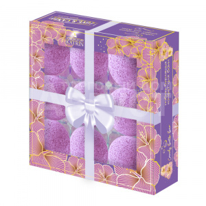 Соль для ванн 18111 Candy bath bar, Love&Candy, бурлящая 9*40г, 360 г