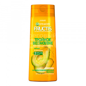 Шампунь Fructis тройное восстановление, женский, 400 мл