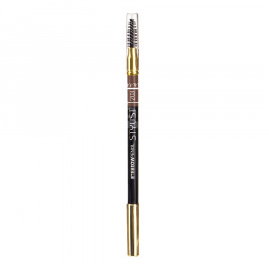 Карандаш для бровей Triumf Eyebrow Pencil Stylist с щеточкой, теплый блонд, тон 203