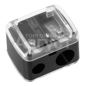 Точилка 110808 двойная черная