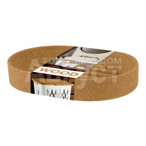 Мыльница Plast Team KL500610624 Keeplex Wood, 12*8,3*2 см, пластик