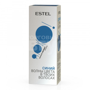 Бальзам для волос Estel ЯРКО с прямыми пигментами, Синий, 150 мл