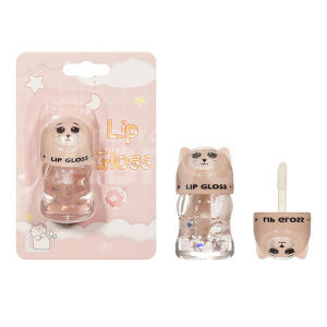 Блеск для губ Котик, клубничный джем, 5,2 мл