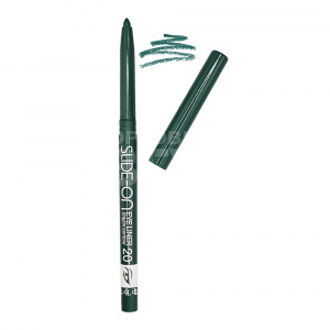 Карандаш для глаз Triumf Slide-on eye liner автоматический, зеленый изумруд, тон 20