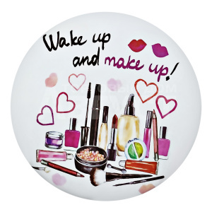 Зеркало 3797 карманное,круглое, make up, 7 см