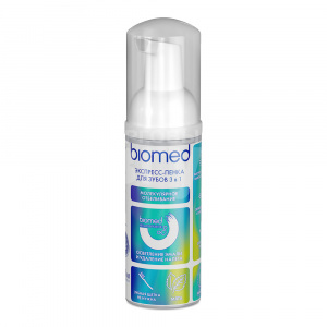 Пенка для полости рта BioMed Healthy White Осветление эмали и удаление налета, мята, 50 мл