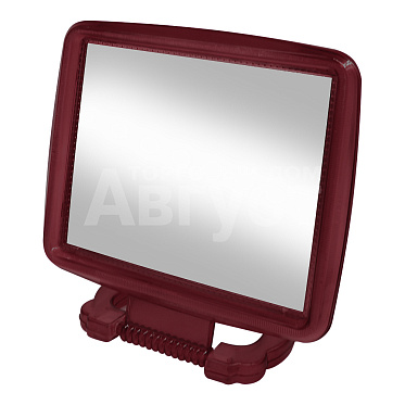 Зеркало ZCDE-17-1 настольное квадратное, 25,5 см, коричневый