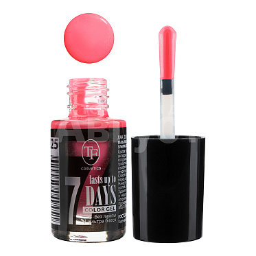 Лак для ногтей Triumf Color Gel фуксия, тон 225, 8 мл