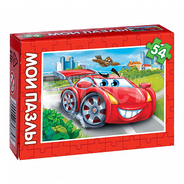 Пазл 6880884 Puzzle Time Крутые гонки №6, 54 элемента