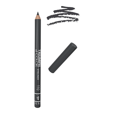 Карандаш для глаз Triumf Of color eyeliner, темная звезда, тон 110
