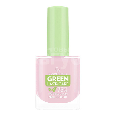 Лак для ногтей Golden Rose Green Last Care Nail Color, тон 105