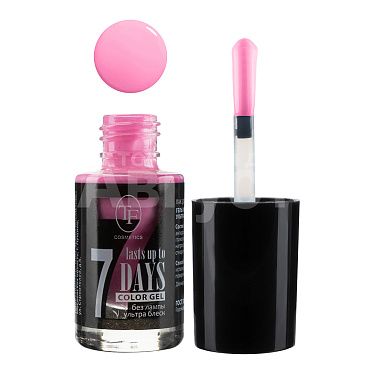 Лак для ногтей Triumf Color Gel лиловый пион, тон 227, 8 мл