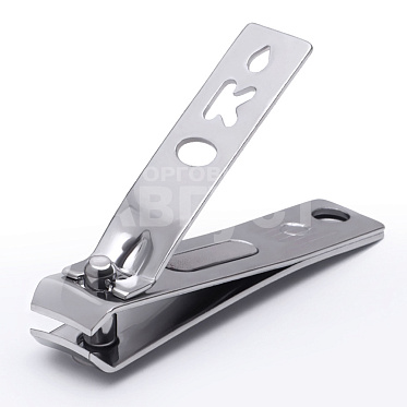 Книпсер маникюрный Queen Fair 260507 с пилкой 5,5 см, в ассортименте