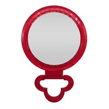 Зеркало ZCDE-46-2 настольное круглое, 30 см, красный