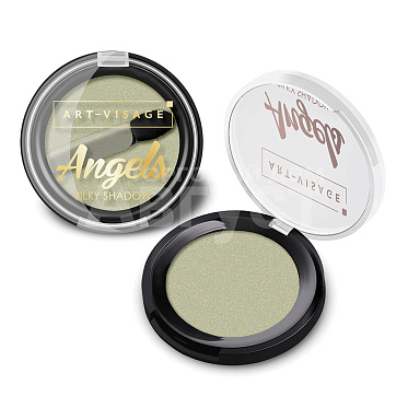 Тени для век Art-Visage Angels, оливковый металлик, тон 17