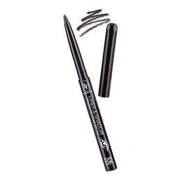 Карандаш для глаз Triumf автоматический CU19, черный, тон 106