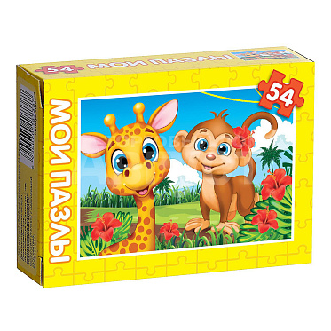 Пазл Puzzle Time 7018738 Веселые приключения, 54 элемента
