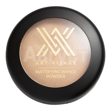 Пудра компактная Art-Visage Velvet Mineral запечённая, тон 02, 9 г