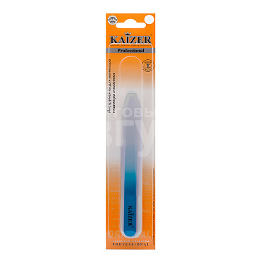 Пилочка маникюрная Kaizer 704003 стеклянная, 135 мм