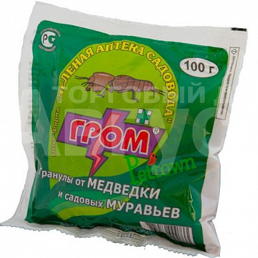 Средство Зеленая аптека садовода Гром от медведки, пакет, 100 г