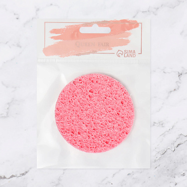 Спонж для умывания Queen fair 443005 Мягкость 7,5 см