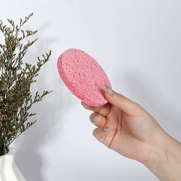 Спонж для умывания Queen fair 3099455 Мягкость, 10 см