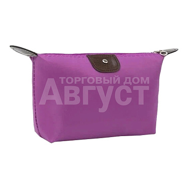 Косметичка 675981 на молнии 17*6*11 см, нейлон, сиреневая