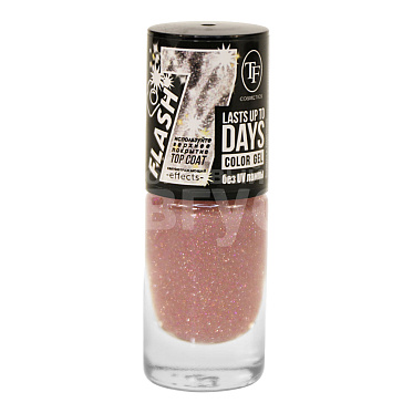 Лак для ногтей Triumf Color Gel Flash Розовая вспышка, тон 356, 8 мл