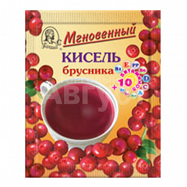 Кисель Геркулес Брусника, 30 г