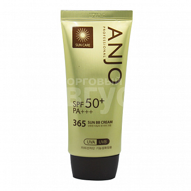 Крем BB для лица ANJO Professional солнцезащитный, 365 SUN SPF50+/PA+++, 50 г