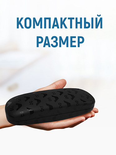 Футляр для очков Армани цвет черный