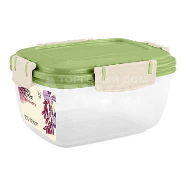 Контейнер для продуктов SE224510050 Sugar&Spice Barberry прямоугольная форма, пластик, фисташка, 0,45 л