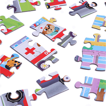 Пазл Puzzle Time 7005855 Полезные машины, 24 элемента