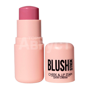 Румяна кремовые Triumf I'm Trend Hheek & Lip stain стик, Ягодный румянец, тон 203