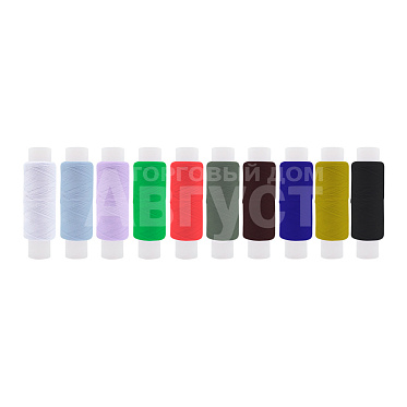 Набор ниток цветной (10шт)